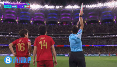 中国女足第76分钟继续换人，李晴潼、刘靖换下王妍雯、张睿