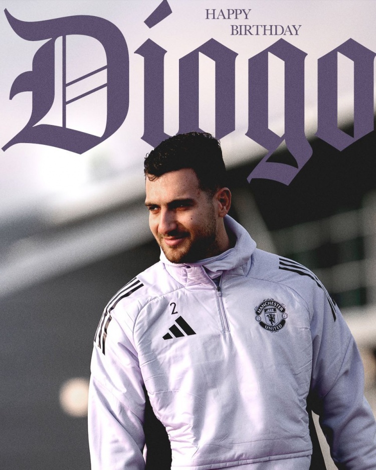 曼联官方祝达洛特27岁生日快乐，球员为红魔出战240场10球20助