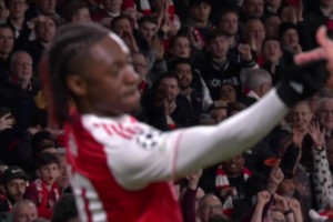 晋级八强！阿森纳2-0总比分3-1药厂 埃泽超级世界波赖斯远射破门