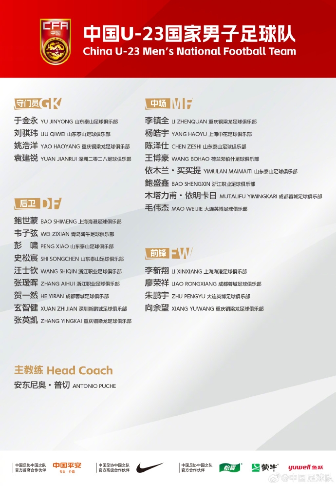 李昊没进国足、U23国足名单,媒体人陆洋:李昊伤了