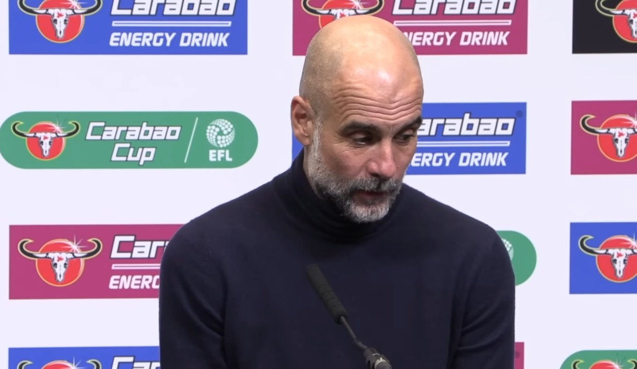 瓜帅:我们击败了欧洲最好的球队,他们与拜仁并列,或许还有巴萨