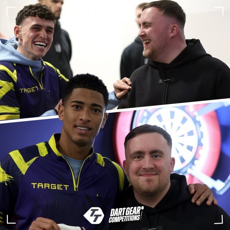 电讯报：飞镖神童利特勒访问英格兰队，鼓励球队赢得世界杯冠军