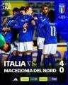欧青赛预选赛：意大利4-0大胜北马其顿，利帕尼两中框+破门