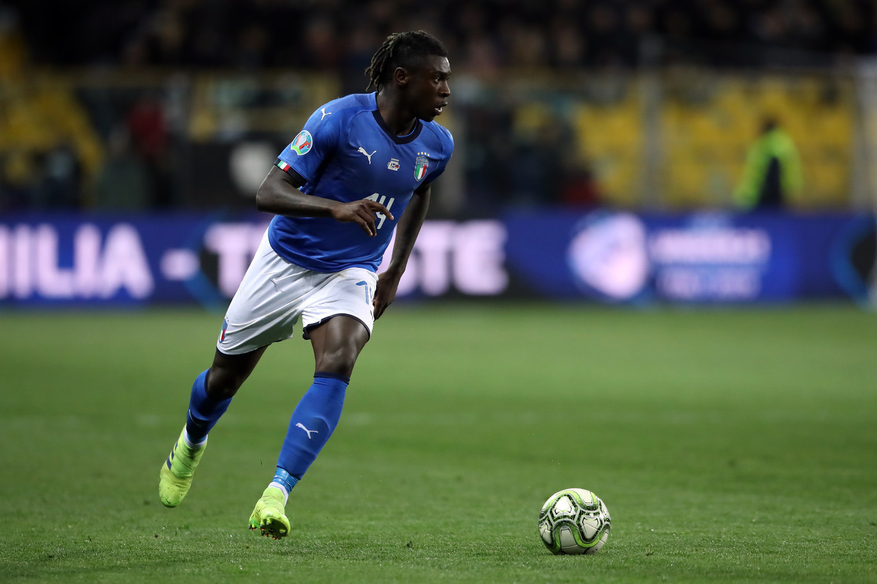 小基恩在意大利国家队连续5场破门，自1990年斯基拉奇后首人