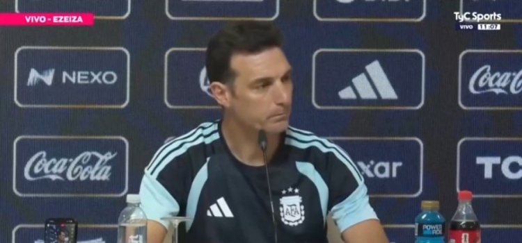 斯卡洛尼：梅西对阵赞比亚会首发；帕尼切利受伤真是太操蛋了