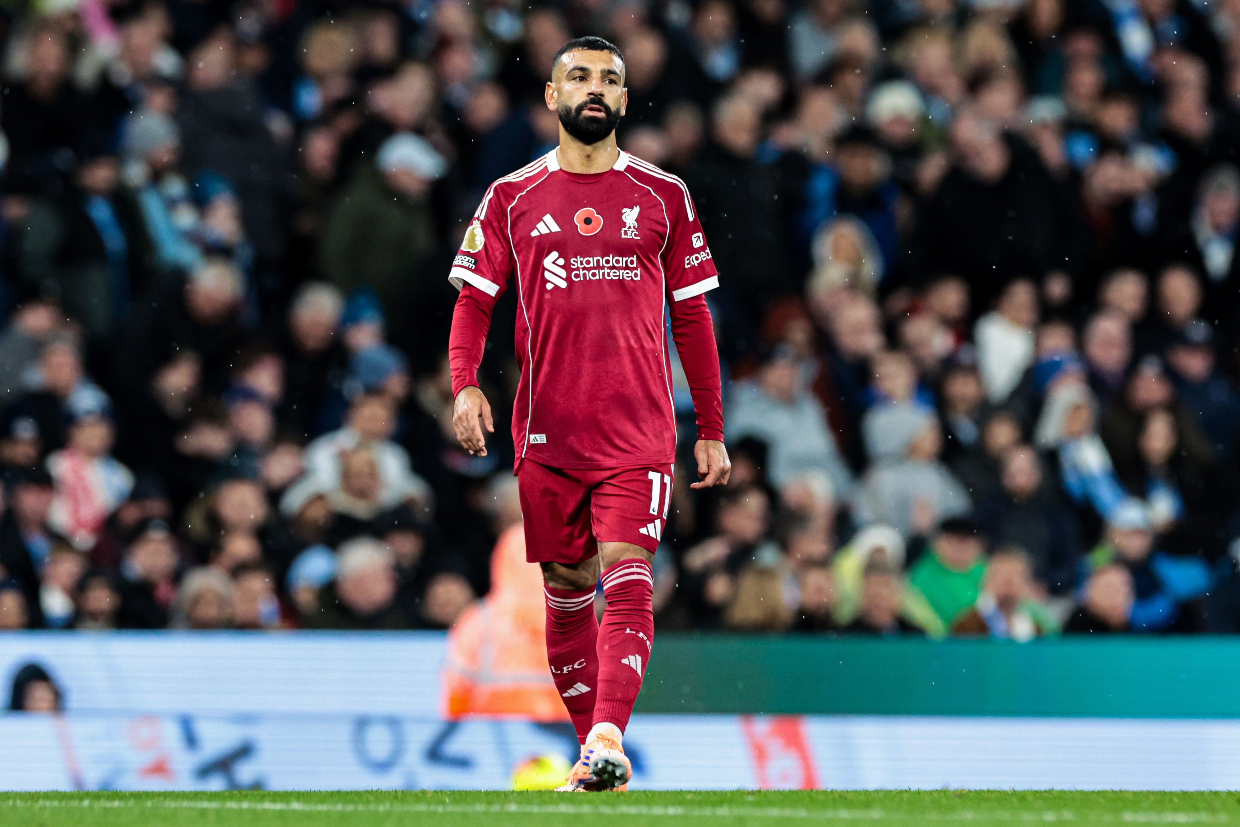 泰晤士报：恢复进展顺利，萨拉赫预计将在对阵曼城时复出