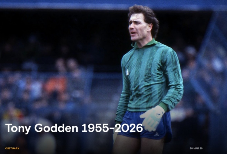 R.I.P. 切尔西官网发文悼念前门将托尼·古登，享年70岁